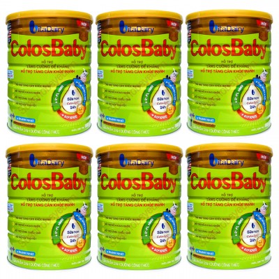 Combo 2 lon Sữa non Colosbaby Gold 1+ lon 800g cho trẻ 1-2 tuổi
