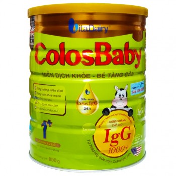 Sữa non Colosbaby Gold 1+ lon 800g cho trẻ 1-2 tuổi