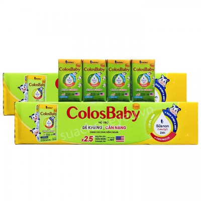 Combo 2 thùng Sữa Colosbaby Gold hộp 110ml cho trẻ trên 1 tuổi Combo 2 thùng Sữa Colosbaby Gold hộp 110ml cho trẻ trên 1 tuổi