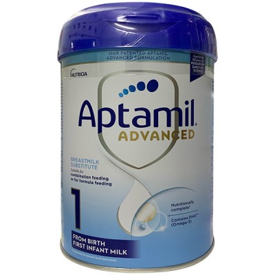 Sữa Aptamil Advanced Anh số 1 lon 800g cho trẻ 0-6 tháng tuổi