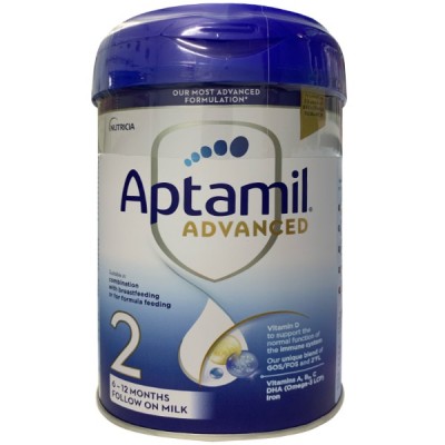 Sữa Aptamil Advanced Anh số 2 lon 800g cho trẻ 6-12 tháng tuổi