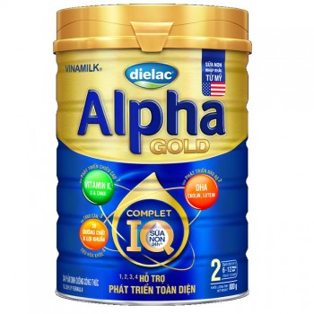 Sữa Dielac Alpha Gold số 2 lon 800g cho trẻ 6-12 tháng