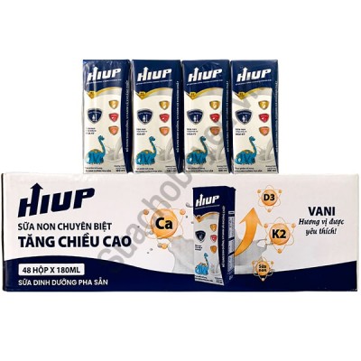 Sữa dinh dưỡng pha sẵn HIUP hộp 180ml