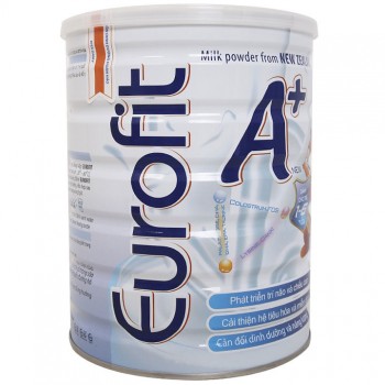 Sữa bột Eurofit A+ cho trẻ  từ 1 đến 6 tuổi lon 900g