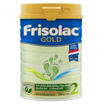 Sữa Frisolac Gold 2, 380g, FrieslandCampina Hà Lan