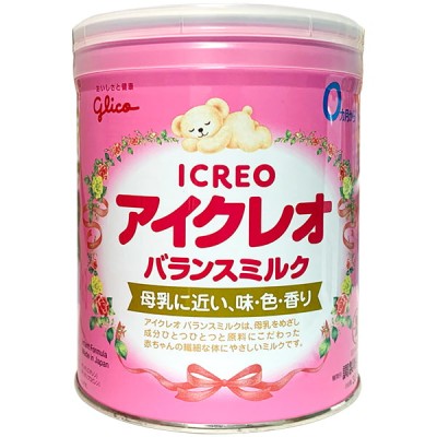Sữa Glico Icreo số 0 lon 320g nội địa Nhật cho trẻ 0-12 tháng