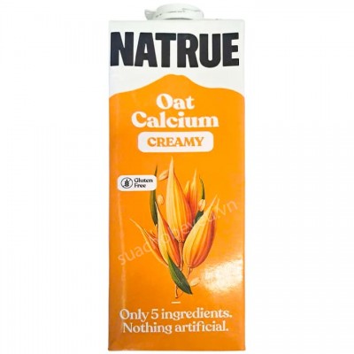 Sữa hạt Natrue Oat Calcium yến mạch canxi 6 hộp 1 Lít