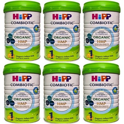 Thùng sữa Hipp Combiotic số 1 lon 800g cho trẻ  0-6 tháng tuổi