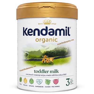 Sữa Kendamil Organic số 3 lon 800g cho trẻ 1-3 tuổi