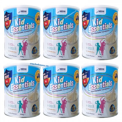 Thùng Sữa Kid Essentials Úc lon 800g cho trẻ 1-10 tuổi Thùng Sữa Kid Essentials Úc lon 800g cho trẻ 1-10 tuổi