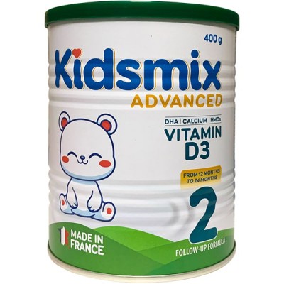 Sữa Kidsmix Advanced số 2 400g cho trẻ từ 12-24 tháng tuổi