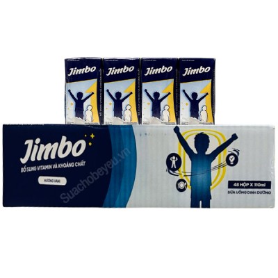 Sữa mát tăng cân Jimbo Gold hộp 110ml cho trẻ từ 1 tuổi