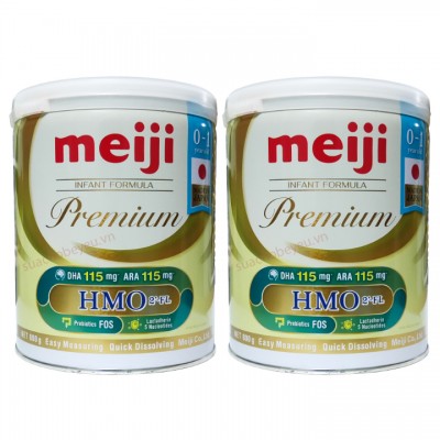 Combo 4 lon Sữa Meiji Premium Nhật Bản cho trẻ 0-1 tuổi lon 800g