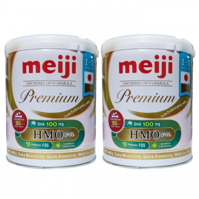Combo 4 lon Sữa Meiji Premium Nhật Bản cho trẻ 1-3 tuổi lon 800g