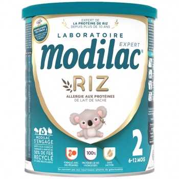 Sữa Modilac Expert Riz 2 lon 800g cho trẻ dị ứng đạm bò 6-12 tháng