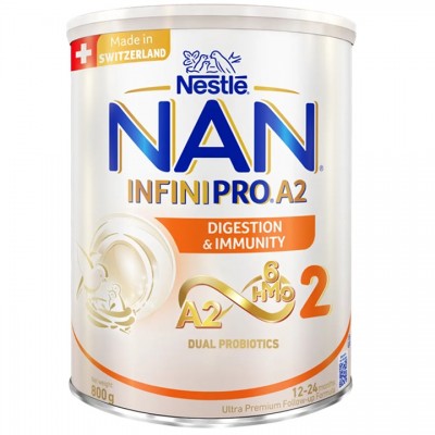 Sữa Nan InfiniPro A2 số 2 lon 800g cho trẻ 1-2 tuổi
