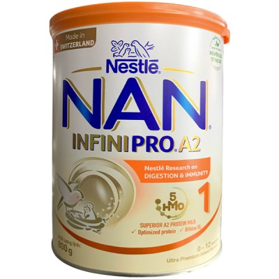 Sữa Nan InfiniPro A2 số 1 lon 800g cho trẻ 0-12 tháng