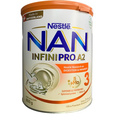 Sữa Nan InfiniPro A2 số 3 lon 800g cho trẻ 2-6 tuổi