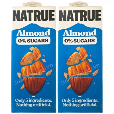 Combo 2 thùng Sữa hạnh nhân Natrue Almond Drink 6 hộp 1 Lít