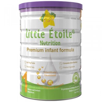 Sữa Ngôi sao nhỏ Little Étoile cho trẻ 0-6 tháng, hộp 800g
