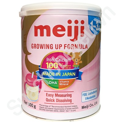 Sữa nhập khẩu Meiji Growing Up Formula 800g cho trẻ 1-3 tuổi