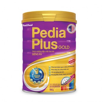 Sữa Nuti Pedia Plus Gold 900g cho trẻ biếng ăn 1-10 tuổi
