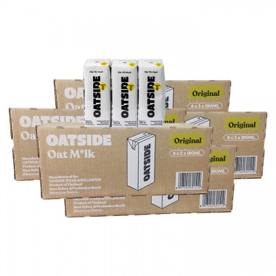 Combo 5 thùng Sữa yến mạch Oatside Barista Blend hộp 180ml