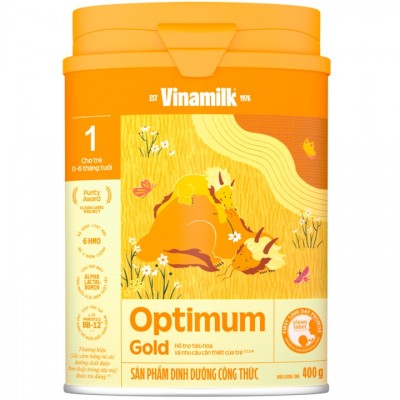 Sữa Optimum Gold số 1 lon 400g cho trẻ 0-6 tháng