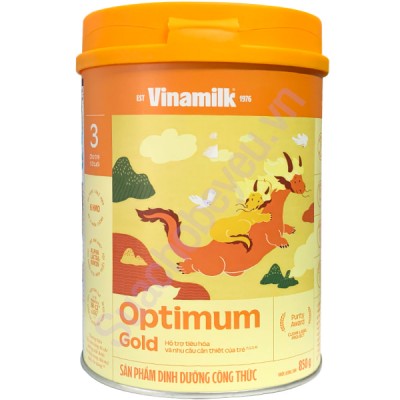 Sữa Optimum Gold số 3 lon 850g cho trẻ 1-2 tuổi