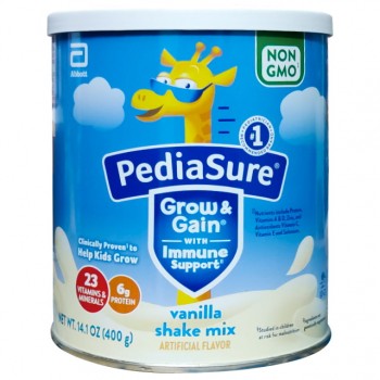 Sữa Pediasure Grow and Gain Mỹ lon 400g Vani cho trẻ từ 2 tuổi