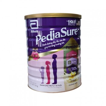 Sữa Pediasure ít ngọt lon 1.6kg cho trẻ Biếng ăn 1-10 tuổi