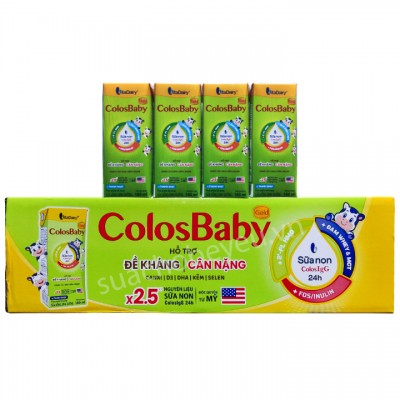 Sữa Colosbaby Gold pha sẵn hộp 180ml cho trẻ trên 1 tuổi Sữa Colosbaby Gold pha sẵn hộp 180ml cho trẻ trên 1 tuổi