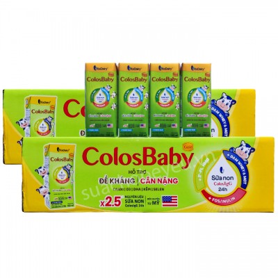 Combo 2 thùng Sữa Colosbaby Gold hộp 180ml cho trẻ trên 1 tuổi Combo 2 thùng Sữa Colosbaby Gold hộp 180ml cho trẻ trên 1 tuổi