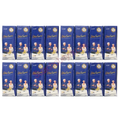 Combo 4 lốc Sữa pha sẵn DiaSure cho người tiểu đường hộp 180ml