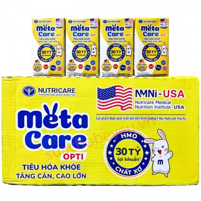 Sữa pha sẵn MetaCare Opti cho trẻ từ 1 tuổi hộp 110ml Sữa pha sẵn MetaCare Opti cho trẻ từ 1 tuổi hộp 110ml