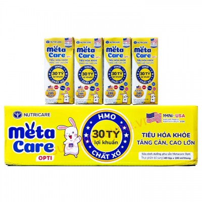 Sữa pha sẵn MetaCare Opti cho trẻ từ 1 tuổi hộp 180ml Sữa pha sẵn MetaCare Opti cho trẻ từ 1 tuổi hộp 180ml