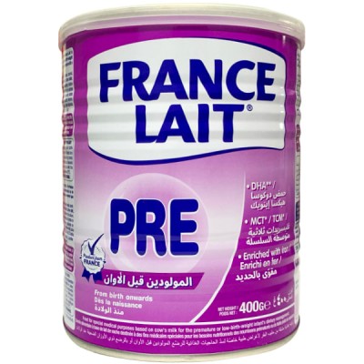 Sữa Pháp France Lait Pre cho trẻ sinh non, nhẹ cân