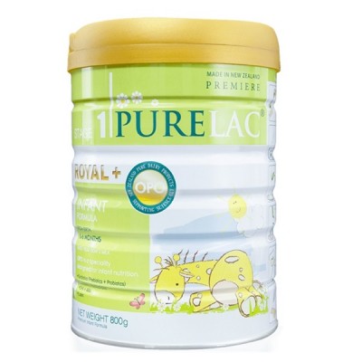 Sữa PureLac số 1 lon 800g cho trẻ 0-6 tháng