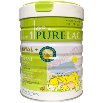 Sữa PureLac số 1 New Zealand lon 800g cho trẻ 0-6 tháng