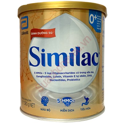 Sữa Similac IQ số 0+ lon 380g cho trẻ 0-12 tháng tuổi