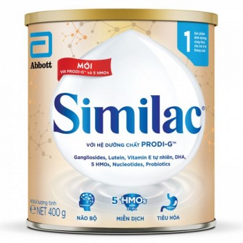 Sữa Similac IQ HMO 1 lon 400g cho trẻ 0-6 tháng