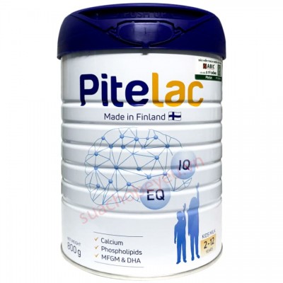 Combo 3 lon Sữa tăng chiều cao Pitelac lon 800g cho trẻ từ 2-12 tuổi