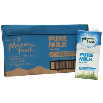 Sữa tươi Meadow Fresh New Zealand ít béo 1 lít