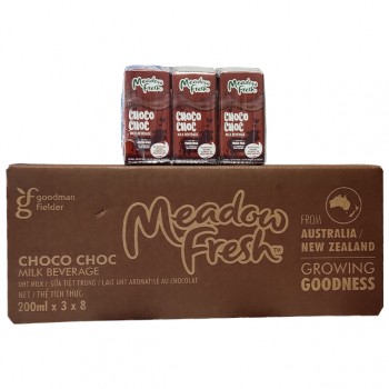 Sữa tươi Meadow Fresh hương socola hộp 200ml