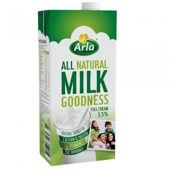 Thùng sữa tươi nguyên kem Arla nhập khẩu Đức hộp 1 lít