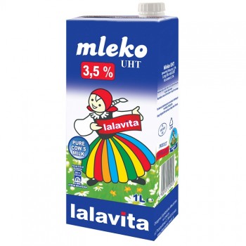 Combo 3 thùng sữa tươi nguyên kem Lalavita pha chế, làm bánh hộp 1L