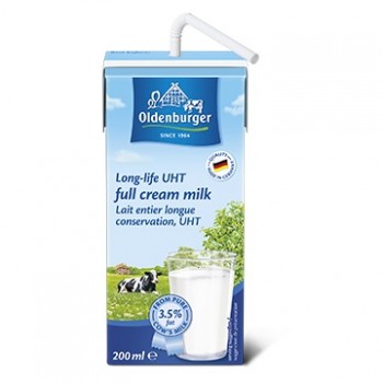 Sữa tươi nguyên kem Oldenburger Đức 200ml