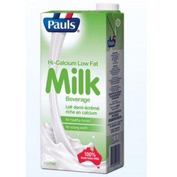 Thùng sữa tươi Paul Úc bổ sung Canxi, 12 hộp 1 lít