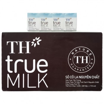 Thùng sữa tươi TH Milk True Socola hộp 110ml