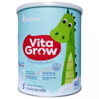 Sữa Vitagrow 3+ tăng chiều cao cho trẻ trên 3 tuổi lon 900g Sữa Vitagrow 3+ tăng chiều cao cho trẻ trên 3 tuổi lon 900g
